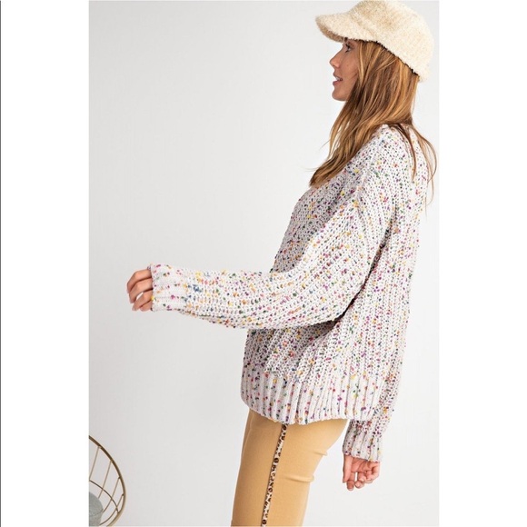 Speckled Knit Sweater - Picture 5 of 6